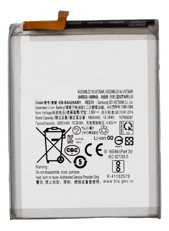 Batería compatible con Samsung Galaxy M34 5G M346 /M54 M546