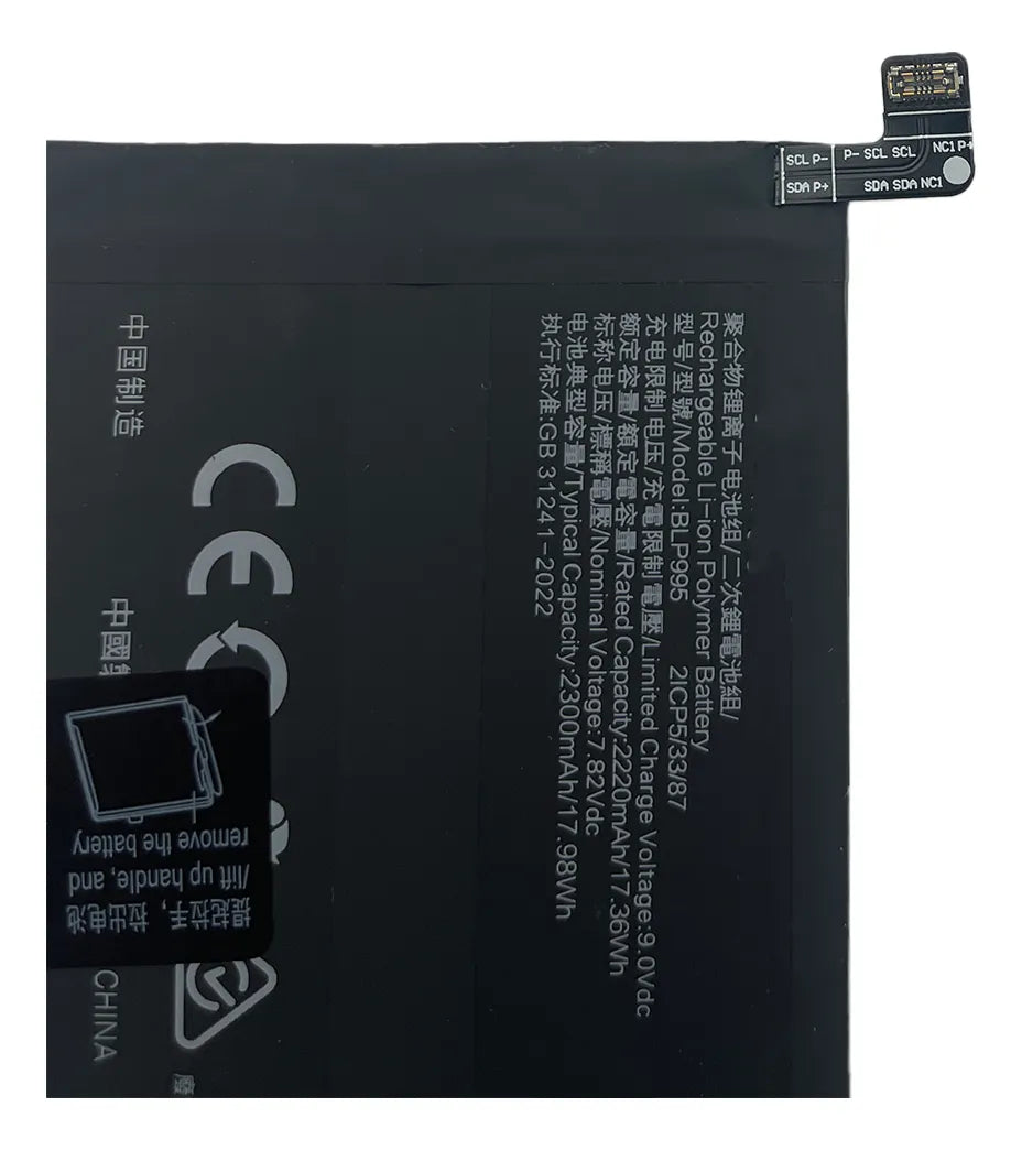 Batería compatible con Oppo Reno 10 5G