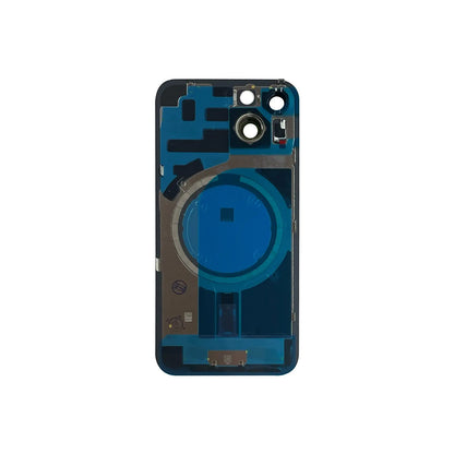 Tapa trasera iPhone 14 blanca - detalle