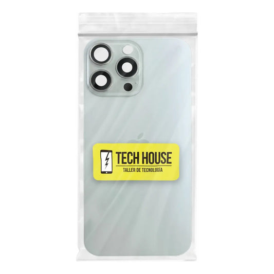 Tapa Trasera + Cristal para iPhone 16 Pro Max