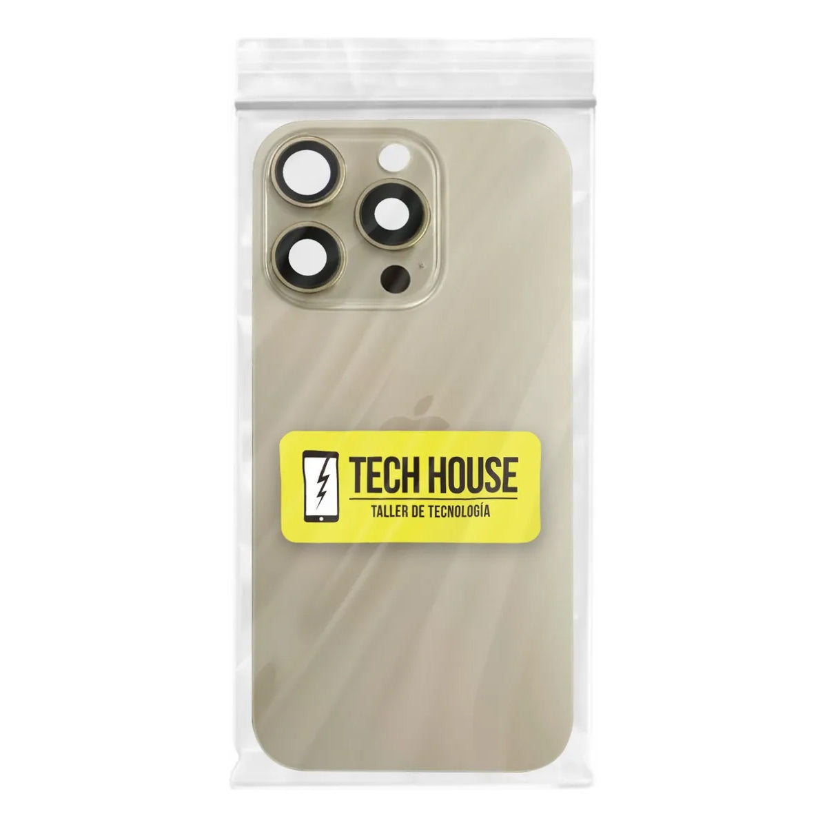 Tapa Trasera para iPhone 16 Pro + Cristales + Brackets