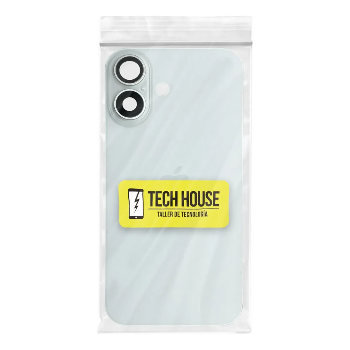 Tapa Trasera para iPhone 16 Plus + Cristales + Brackets