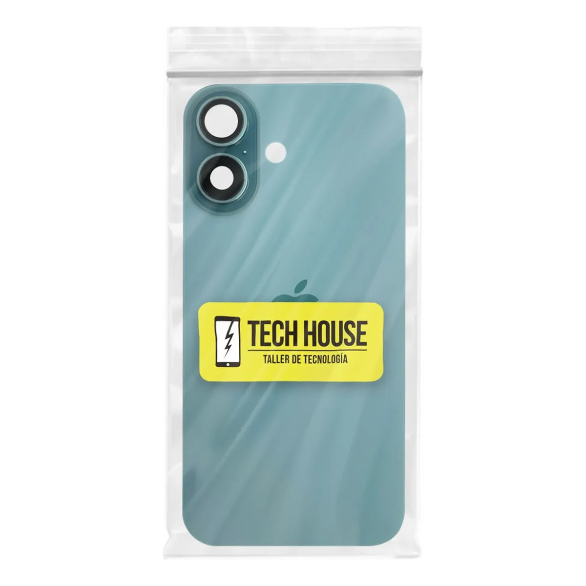 Tapa Trasera para iPhone 16 Plus + Cristales + Brackets