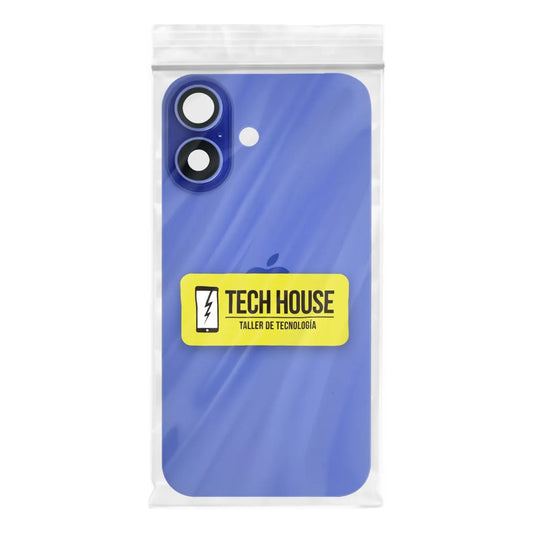 Tapa Trasera para iPhone 16 Plus + Cristales + Brackets