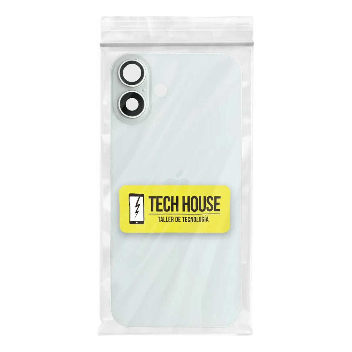 Tapa Trasera para iPhone 16 + Cristales + Brackets
