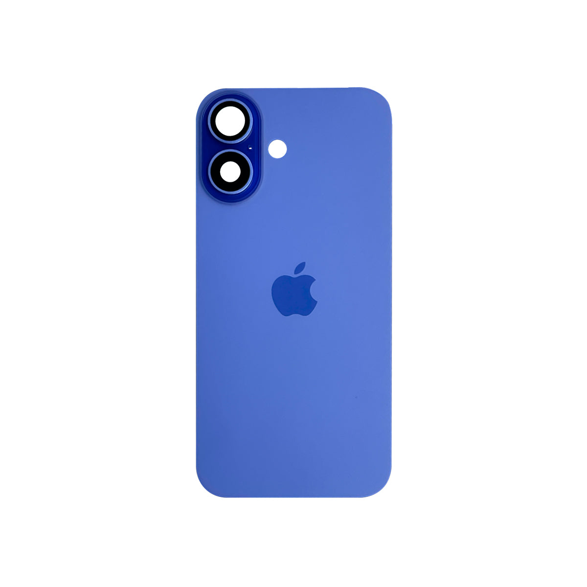 Tapa trasera con cristales y brackets iPhone 16 ultramarino