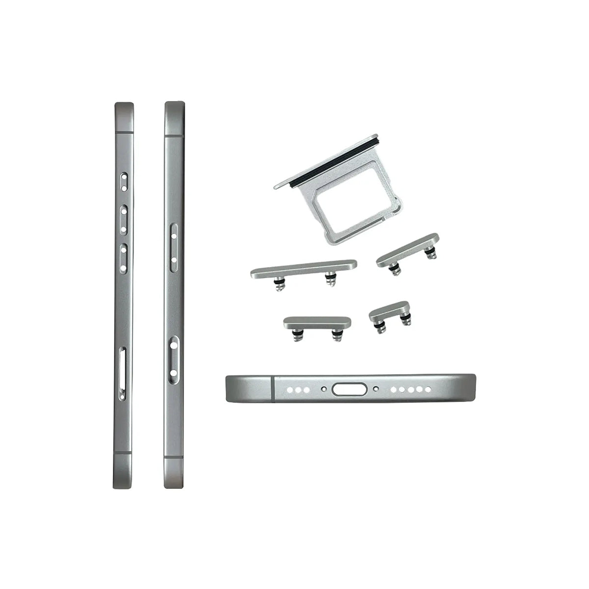 Marco chasis iPhone 16 A3287 blanco