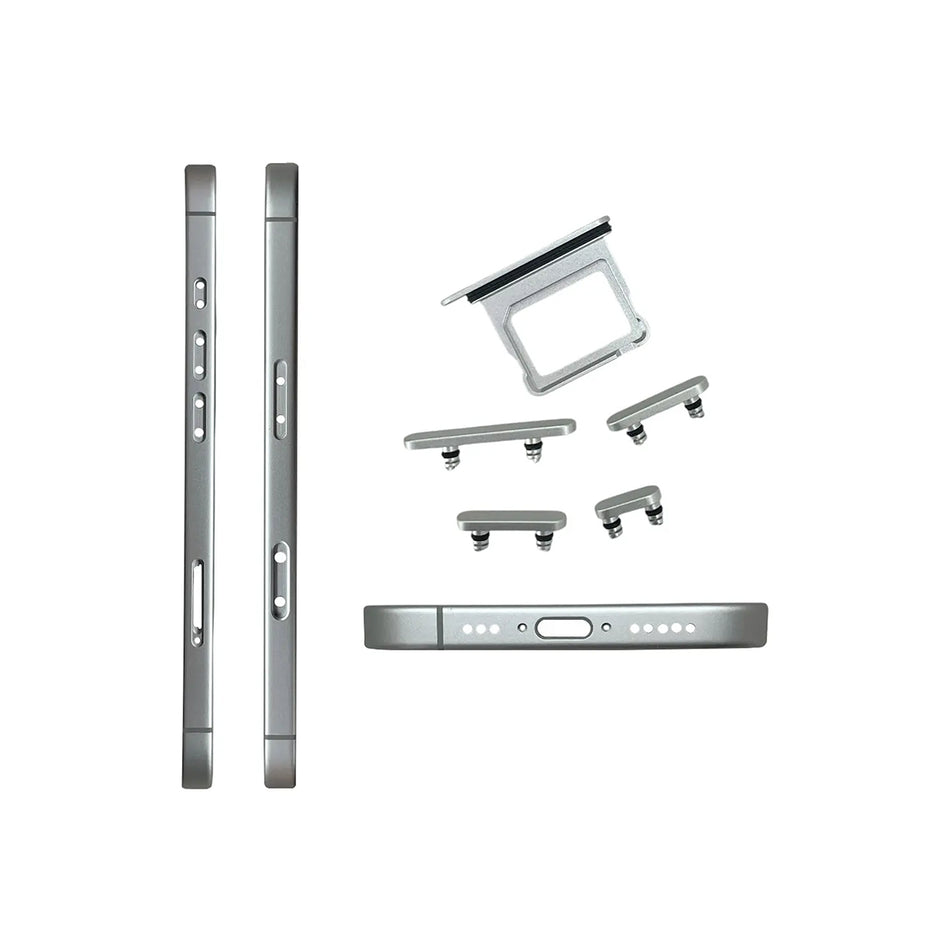 Marco chasis iPhone 16 A3287 blanco