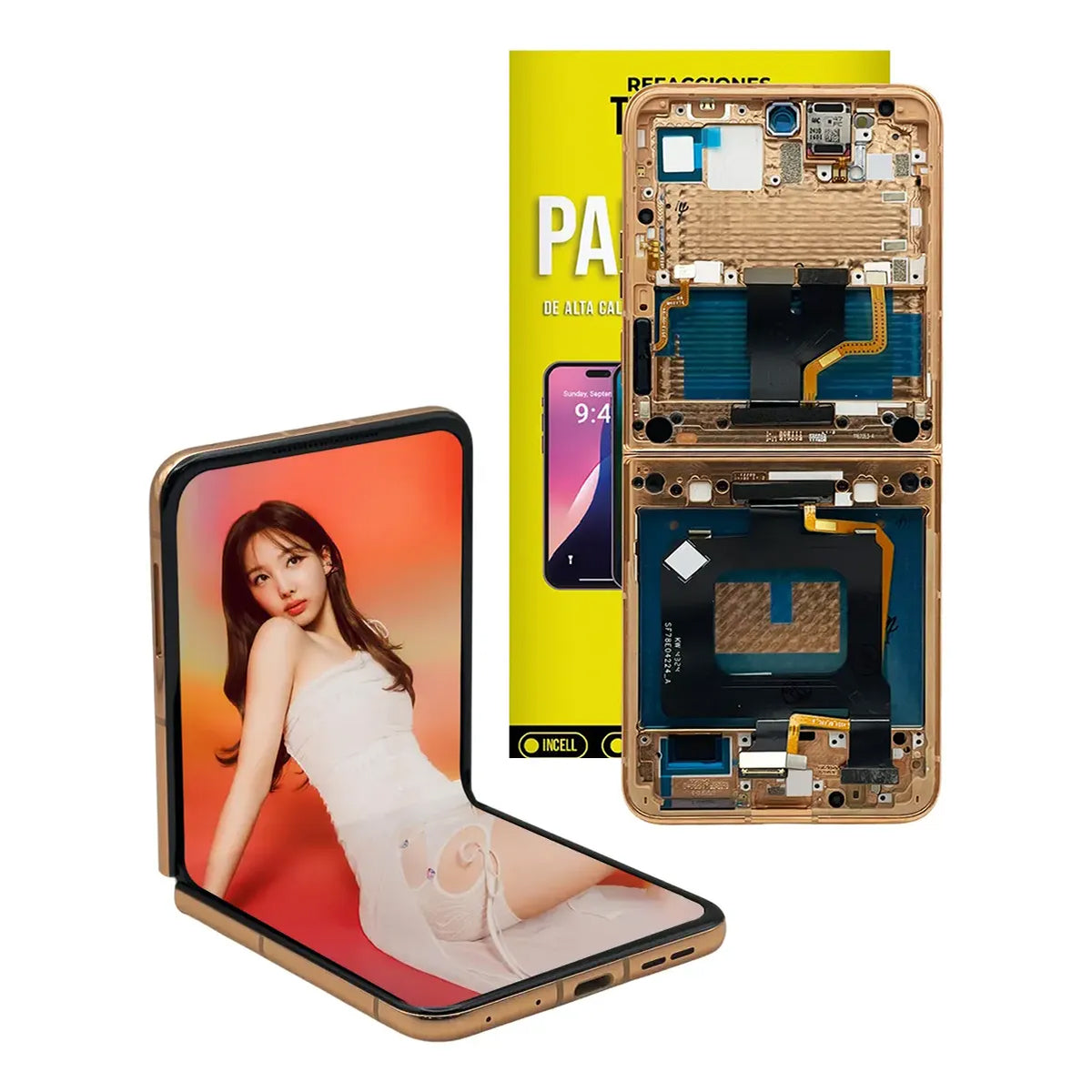 Pantalla Interna con Marco compatible con Moto RAZR 50 Ultra
