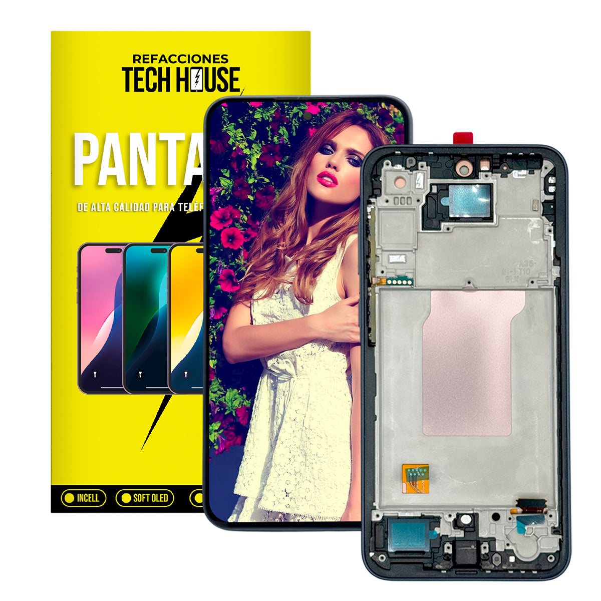 Pantalla compatible con Samsung Galaxy A35