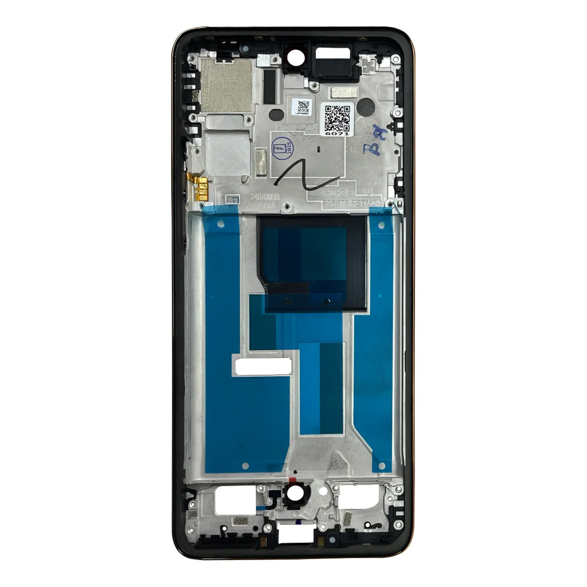Marco Lateral / Chasis Azul compatible con Moto Edge 50 Neo