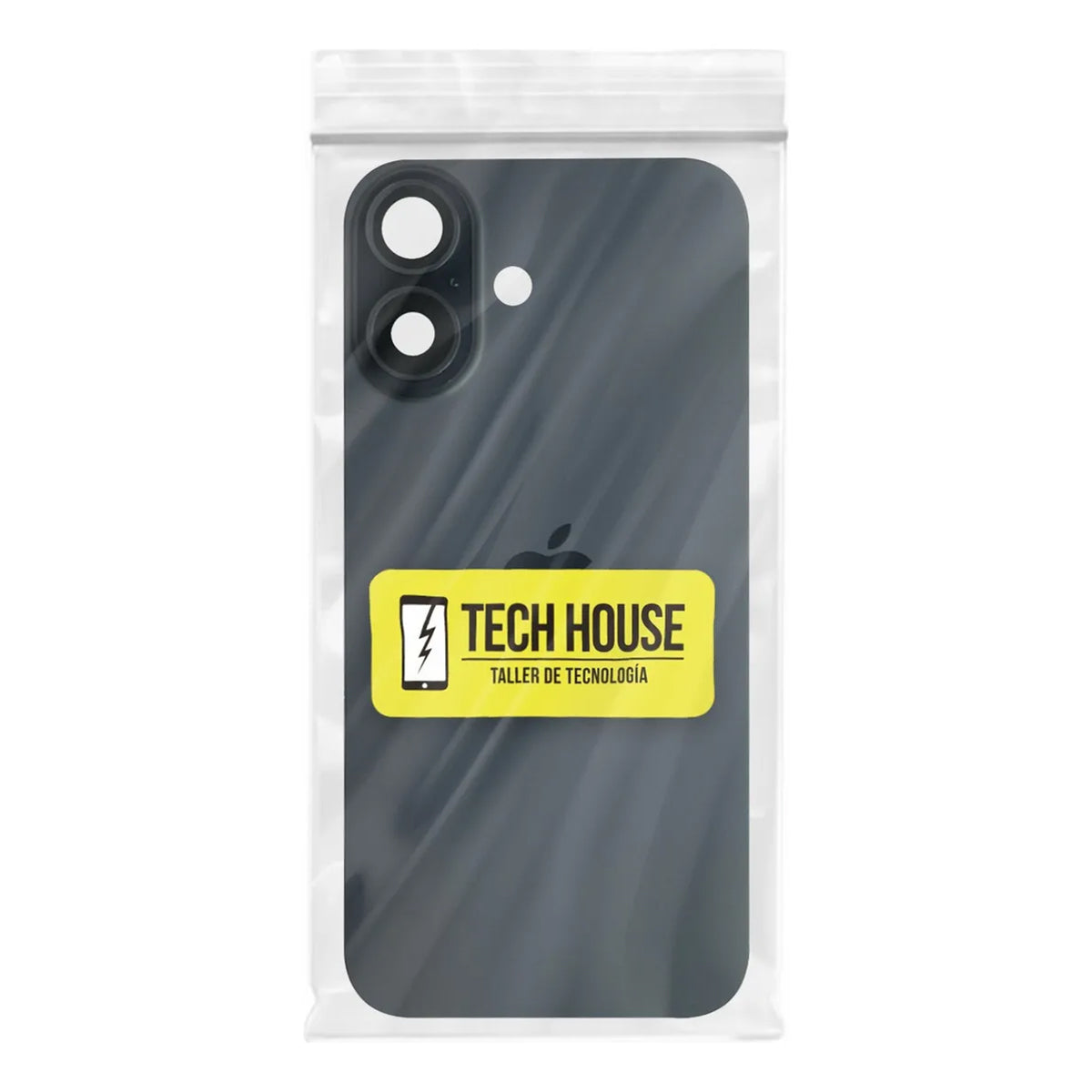 Tapa Trasera para iPhone 16 Plus + Cristales + Brackets
