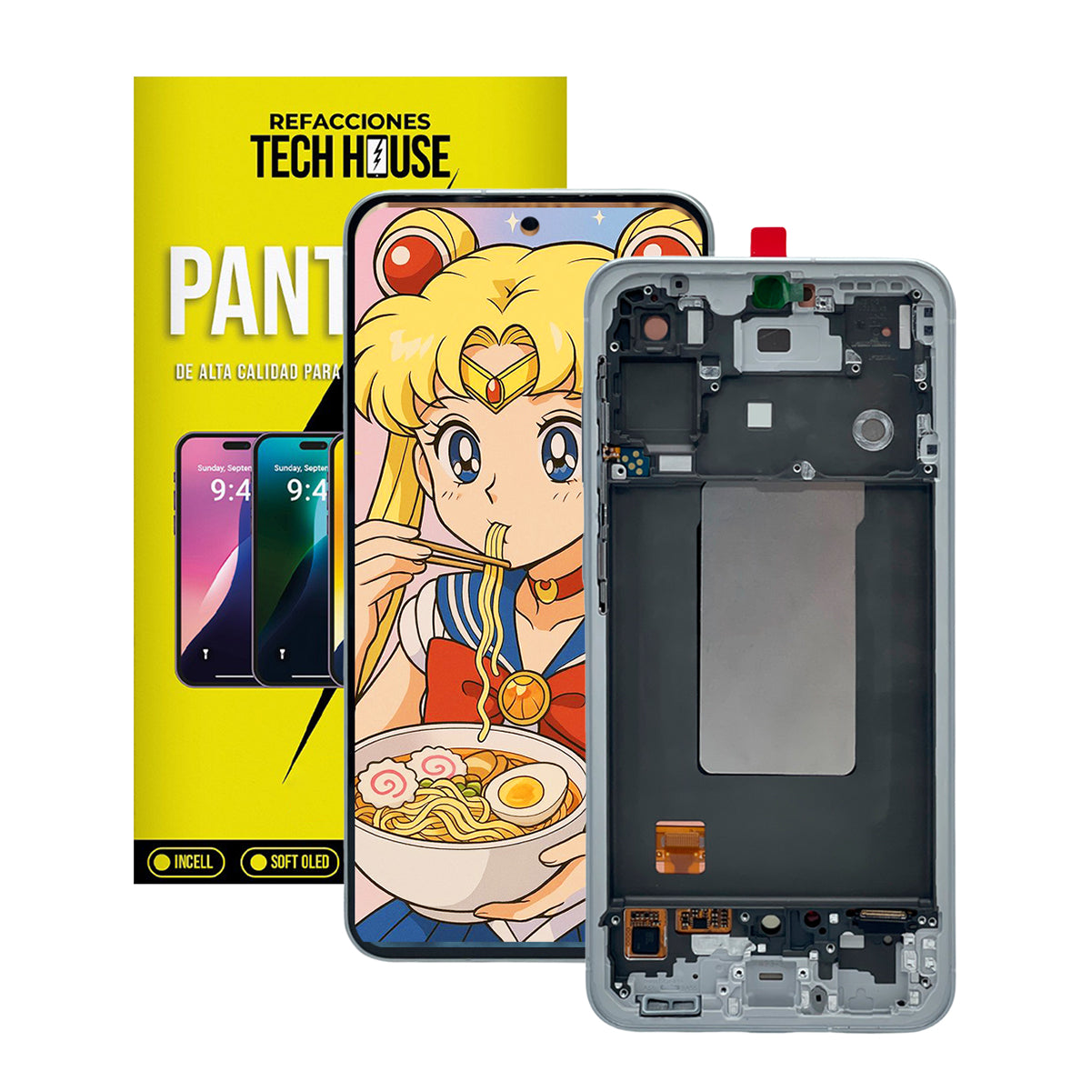 Pantalla compatible con Samsung Galaxy A56