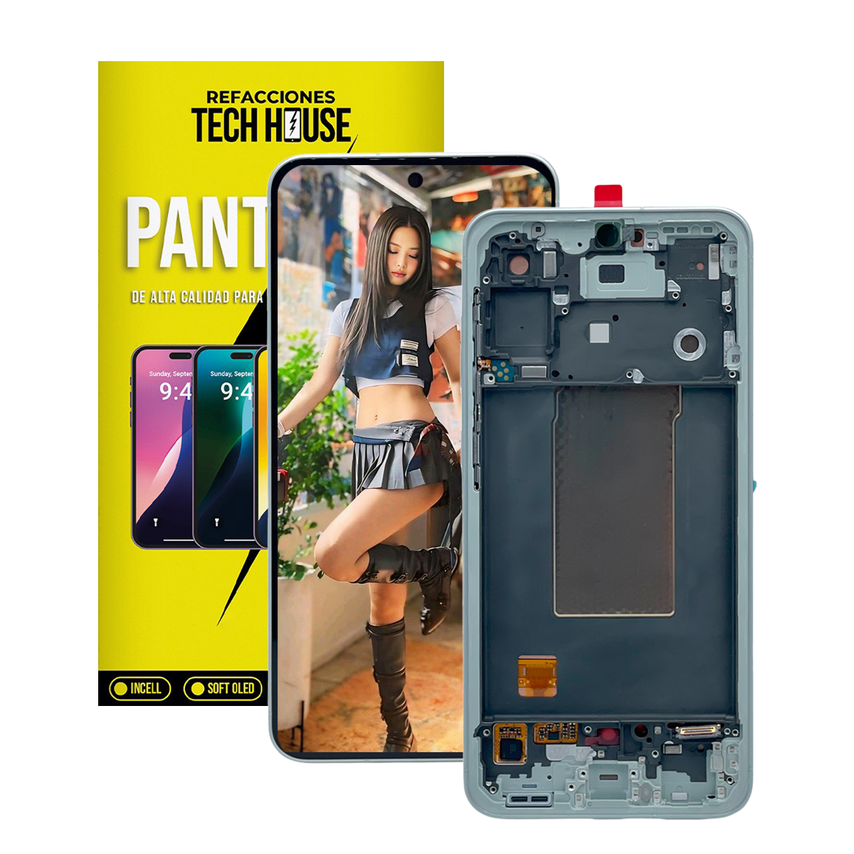 Pantalla compatible con Samsung A56 SM-A566B