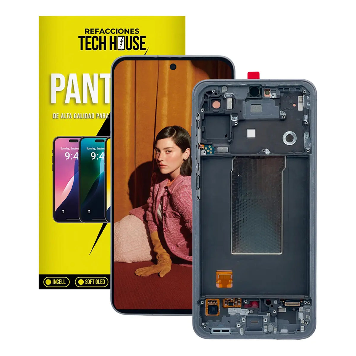 Pantalla compatible con Samsung Galaxy A56
