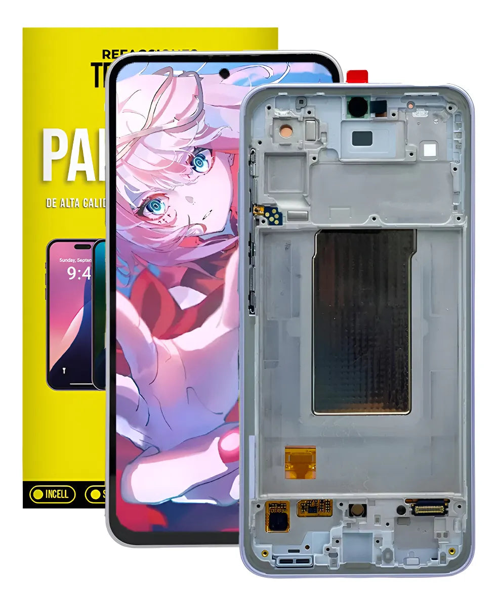 Pantalla compatible con Samsung A36 SM-A366B con Marco AMOLED