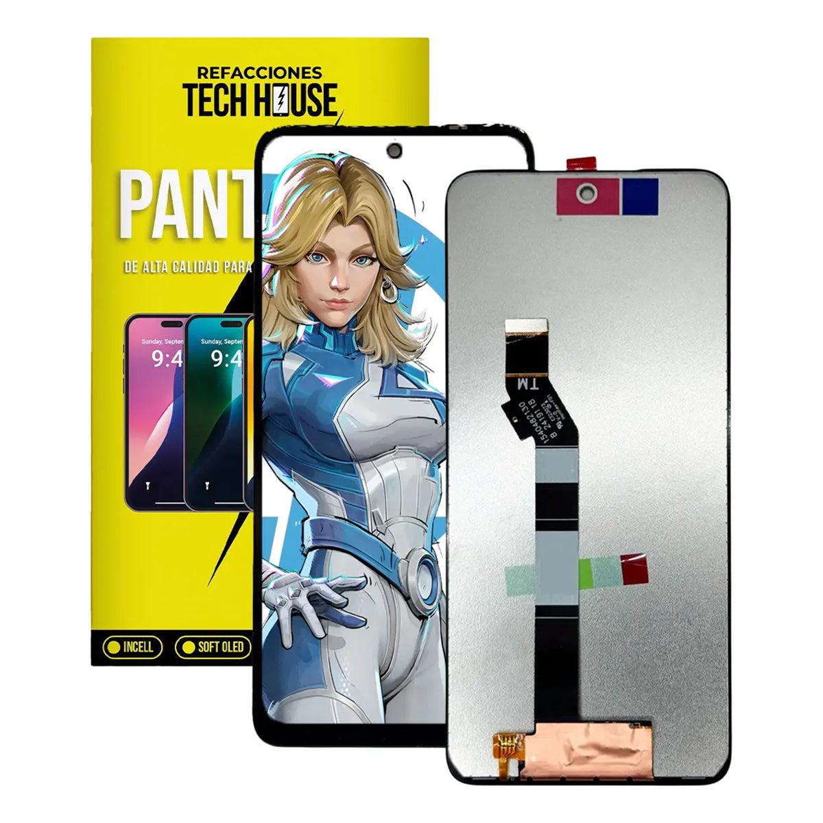 Pantalla compatible con Moto G15