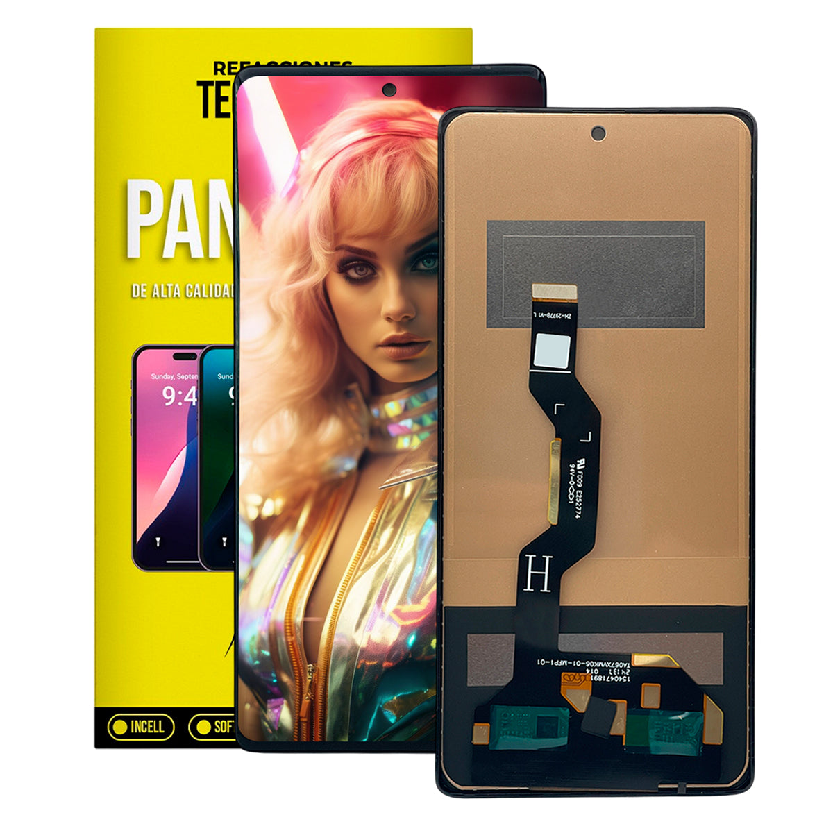 Pantalla compatible con Motorola Moto Edge 50 Fusion
