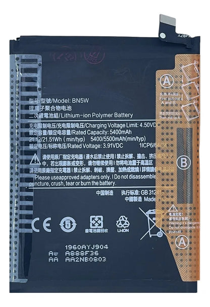 Bateria Compatible Con Redmi Note 14 Pro 5g (china) Bn5w