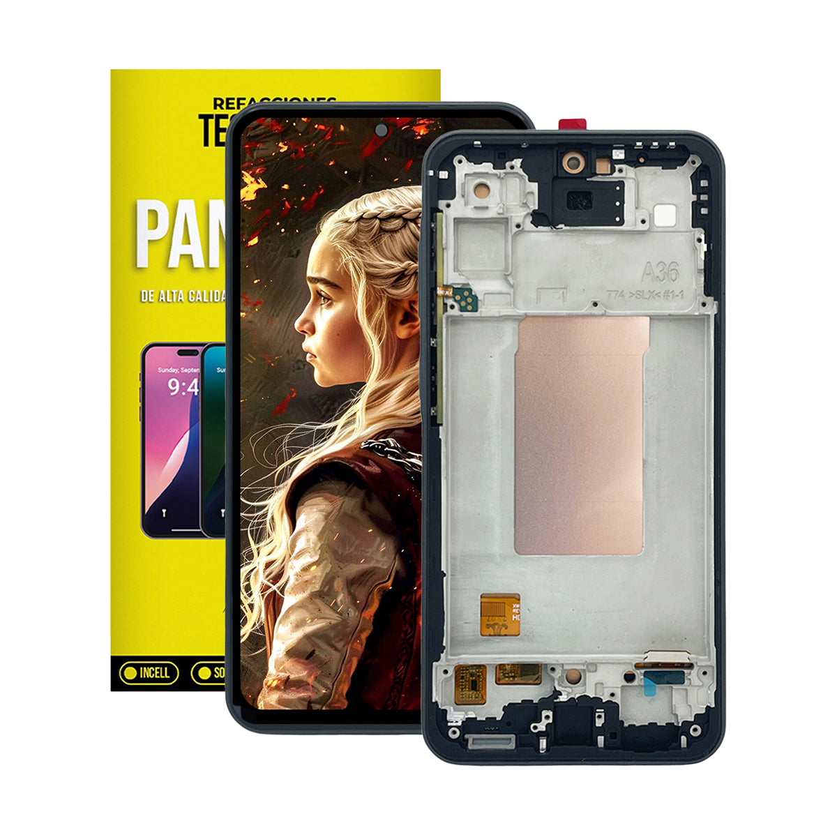 Pantalla compatible con Samsung Galaxy A36
