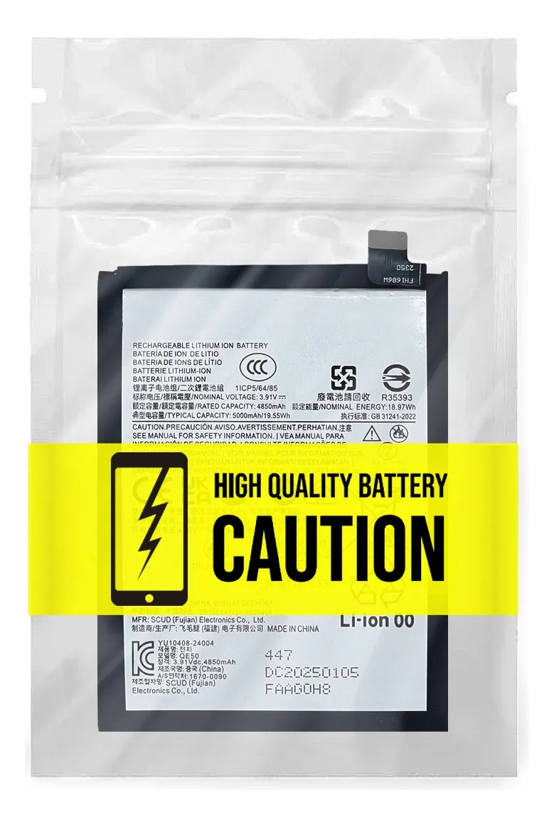 Batería compatible con Motorola Moto G85 QE50