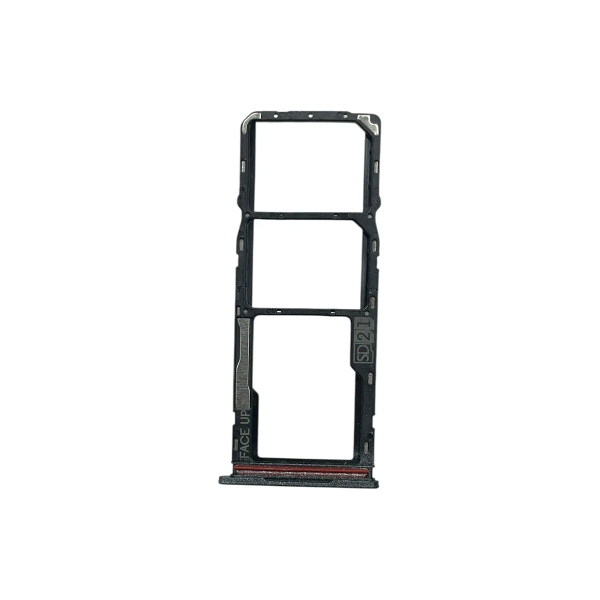 Bandeja porta SIM compatible con Moto G24 XT2423-1 gris