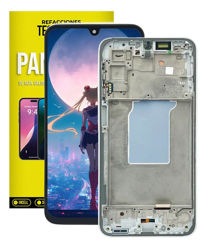 Pantalla compatible con Samsung A26 SM-A266B con Marco
