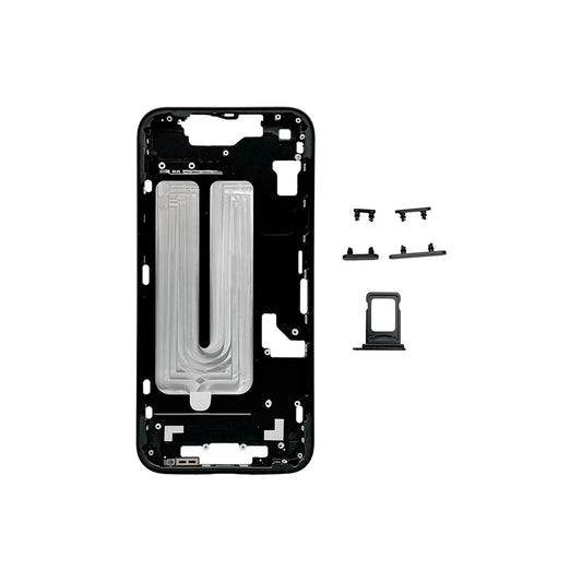 Marco chasis iPhone 16e A3212 negro