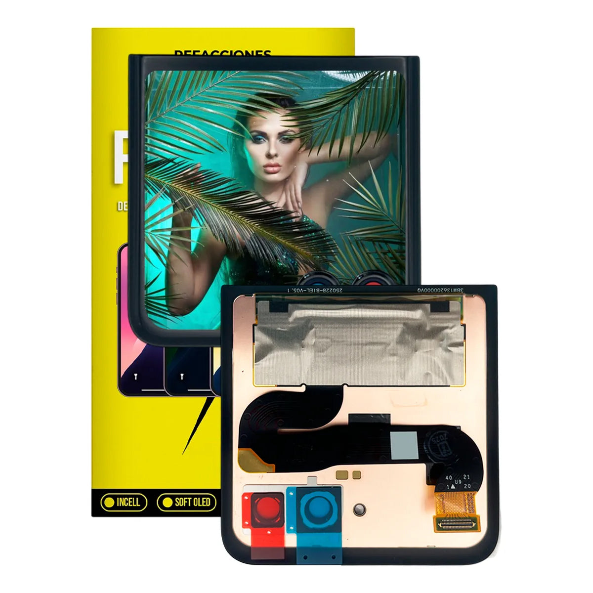 Pantalla Externa compatible con Motorola RAZR 60 5G