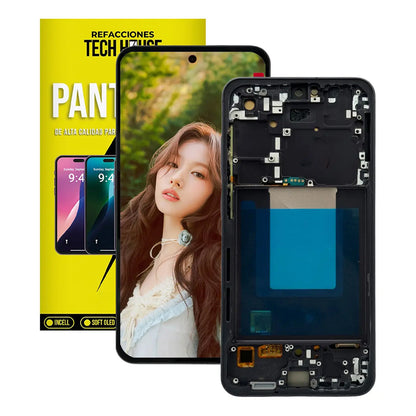 Pantalla OLED compatible con Samsung Galaxy S24 FE