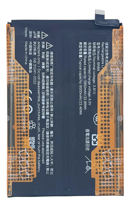 Batería compatible con Xiaomi Redmi 15C BN68