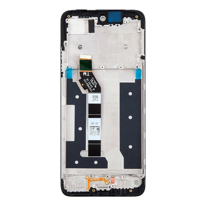 Pantalla AMOLED con Marco (Negro) compatible con Moto G35
