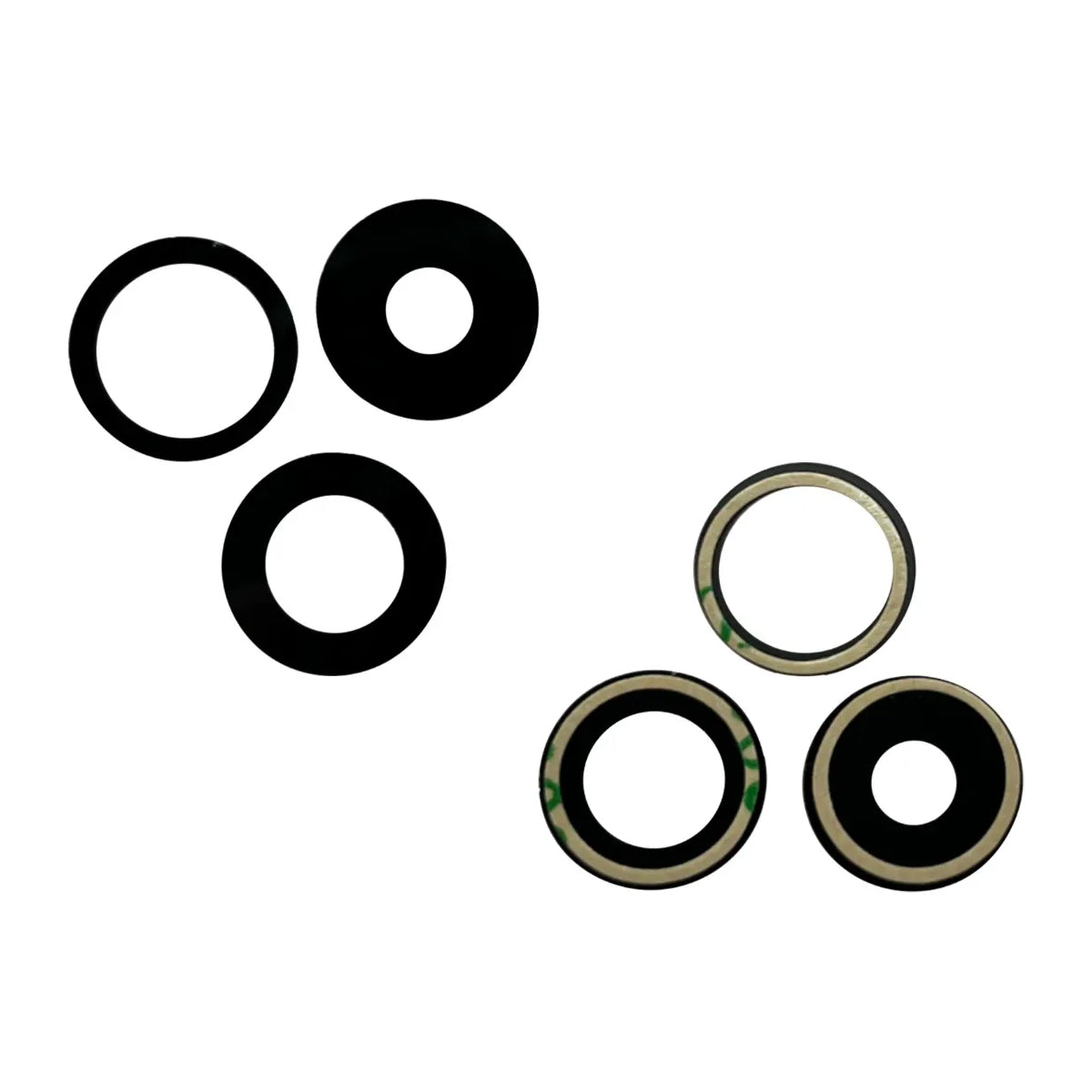 Cristal de Cámara Trasera para iPhone 15 Pro - Kit de 3 piezas