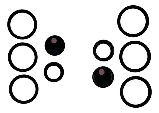 Cristal de Cámara compatible con Samsung S24 Ultra Kit de 5 Piezas