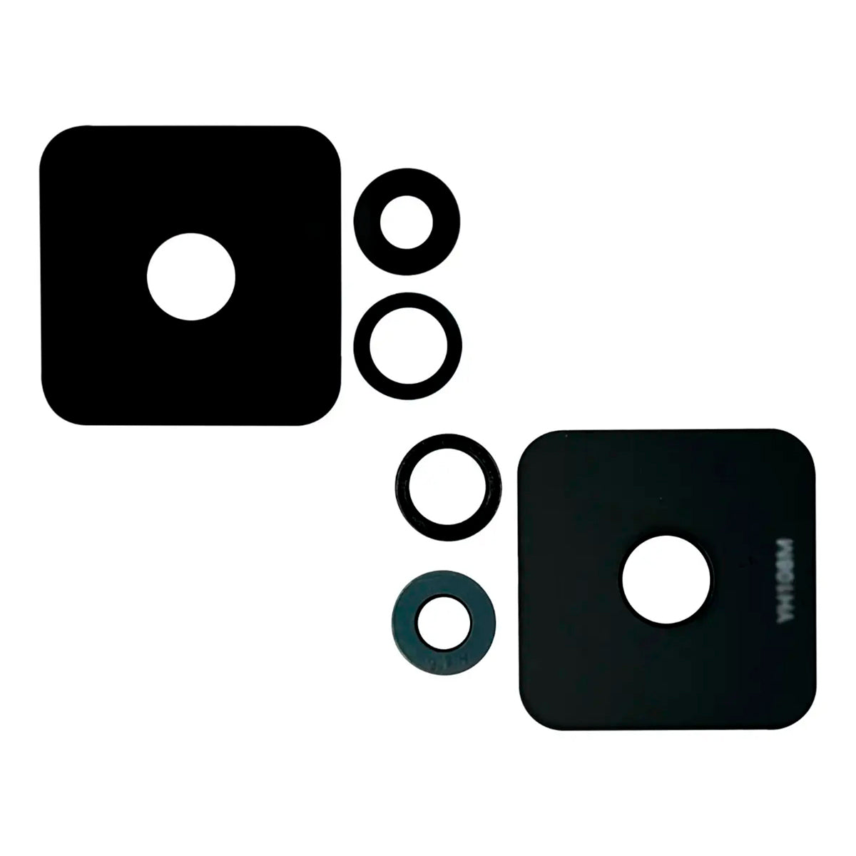 Cristal de Cámara Trasera Compatible con Xiaomi 12T Kit 3 Pzs