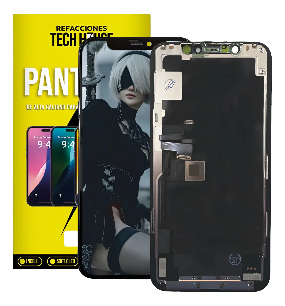 Pantalla compatible con iPhone 11 Pro + Soporte Ic Amoled