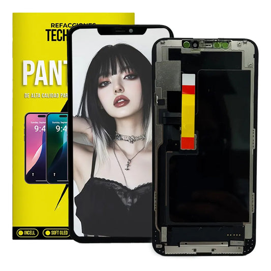Pantalla compatible con iPhone 11 Pro Max – Incell HD (Soporte para Trasplante de IC) Genérico