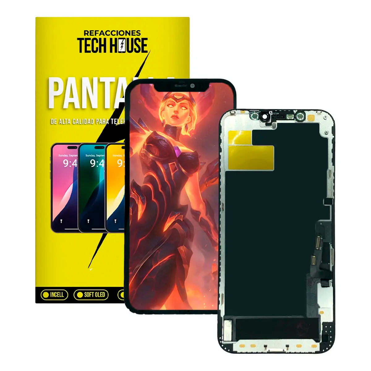 Pantalla Compatible con iPhone 12 / 12 Pro + Flex IC OLED