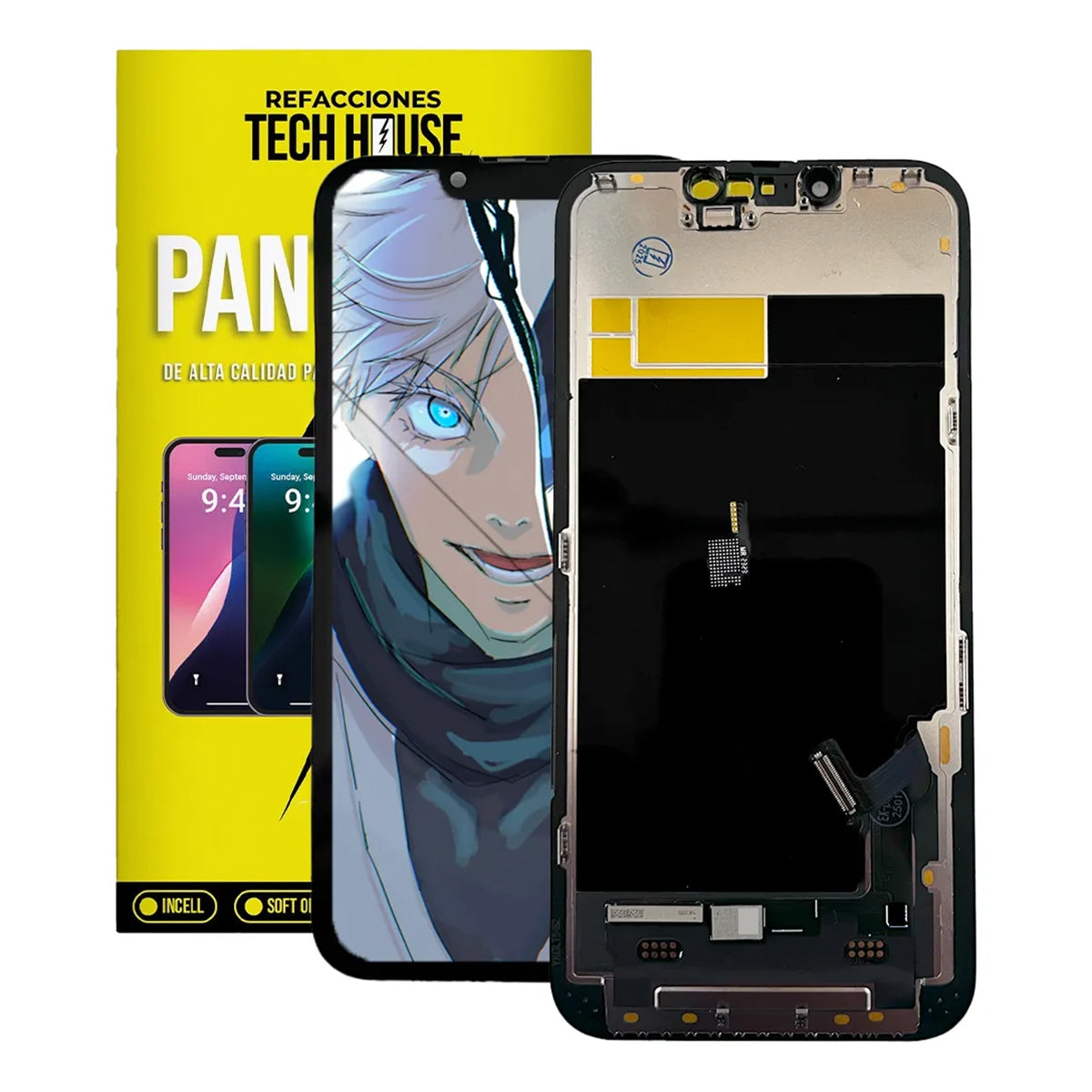 Pantalla compatible con iPhone 13 – Incell Pro (Soporte para Trasplante de IC)