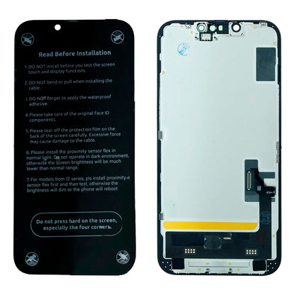 Pantalla Compatible con iPhone 14 Soft OLED con IC + Flex