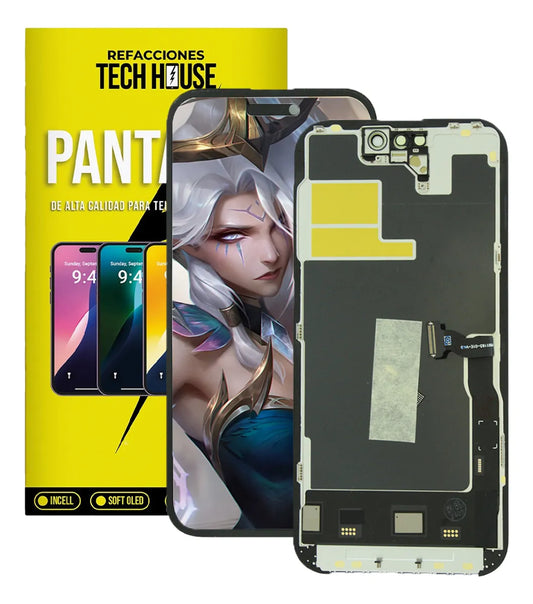 Pantalla compatible con iPhone 14 Pro (soporte IC) S.oled