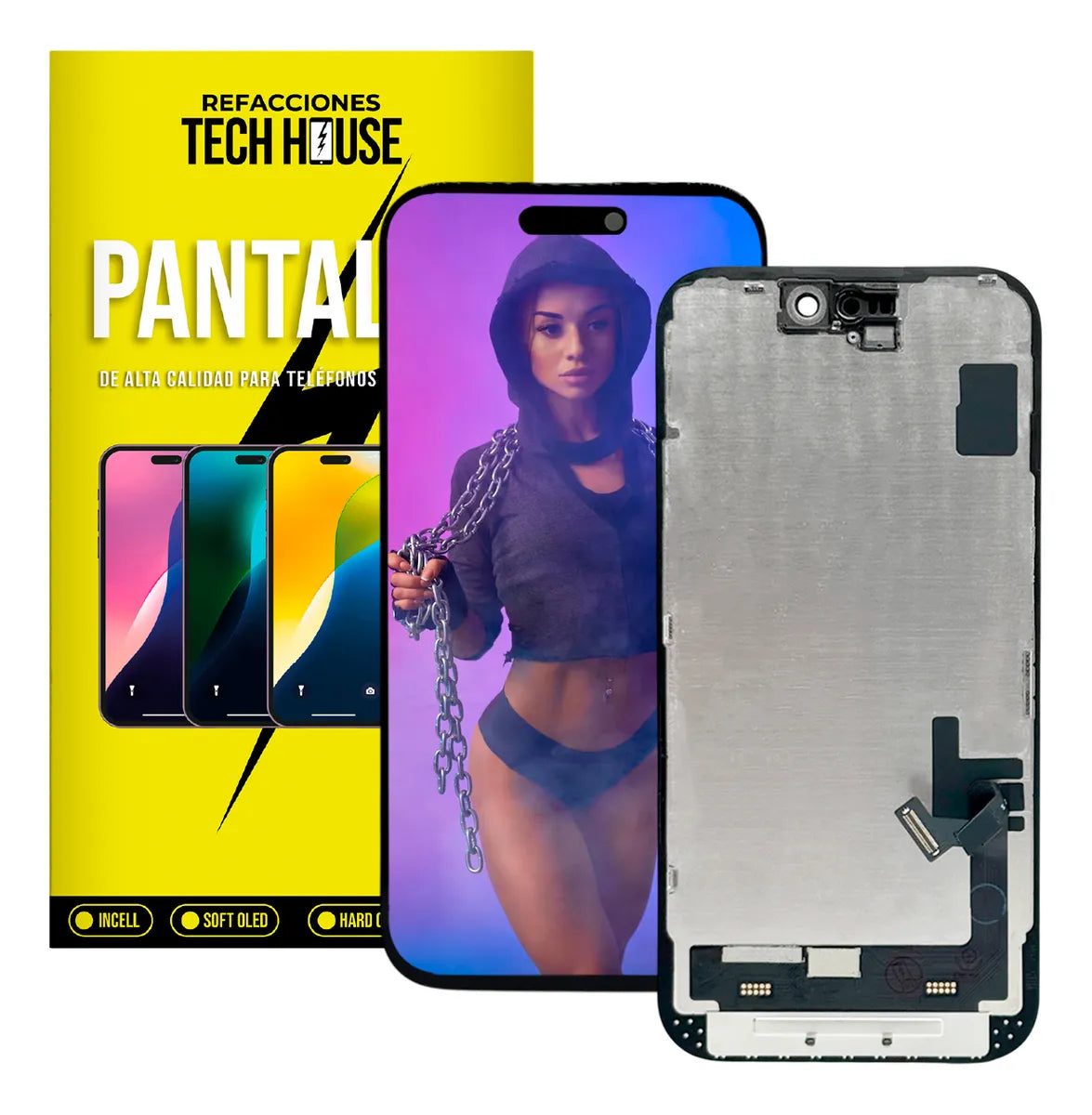 Pantalla compatible con iPhone 15 A3090 Incell EBR