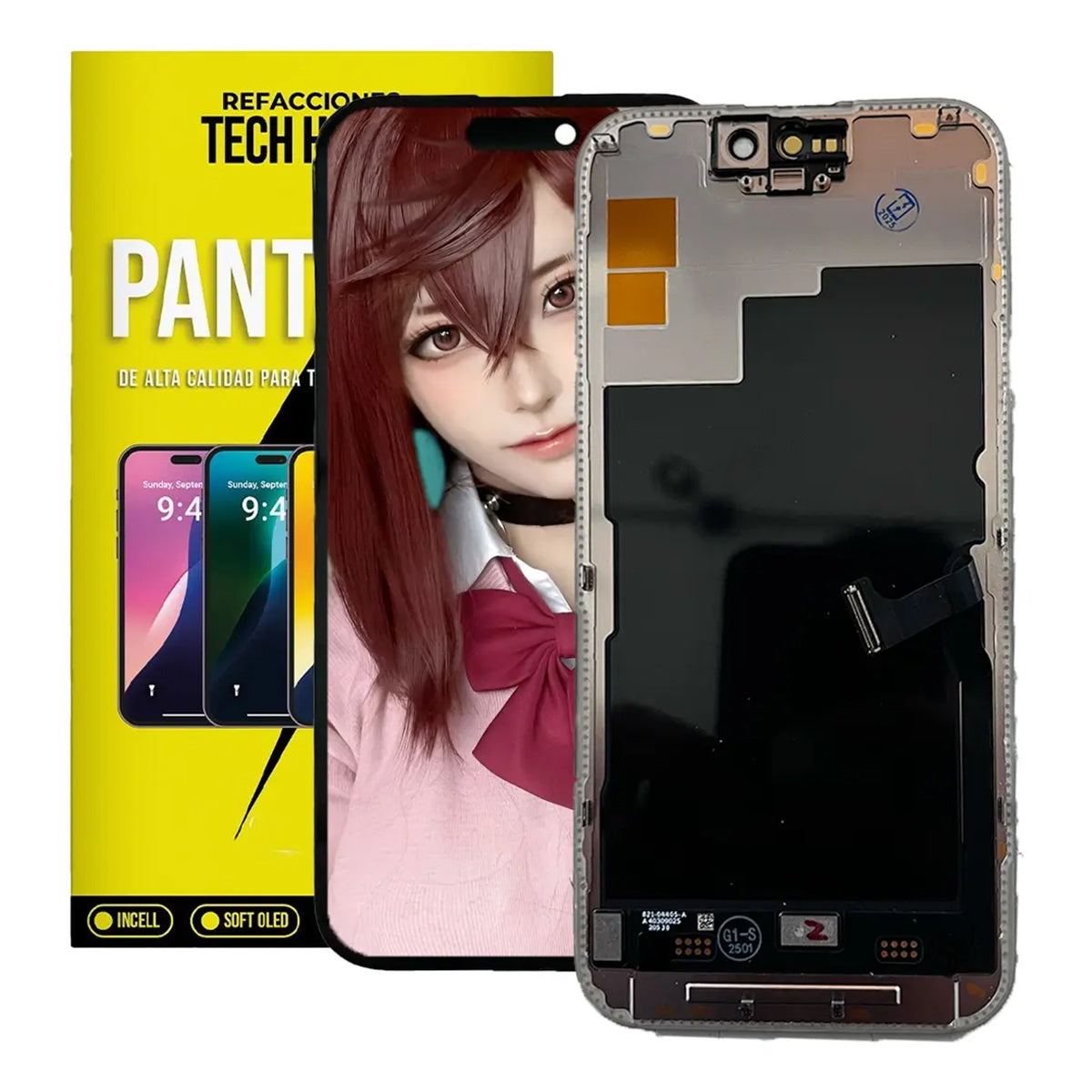 Pantalla compatible con iPhone 15 Pro