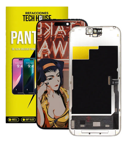 Pantalla compatible con iPhone 15 Pro Soft Oled Con IC + Flex