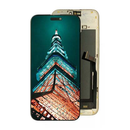 Pantalla compatible con iPhone 15 Pro Max OLED con Soporte para Trasplante de IC