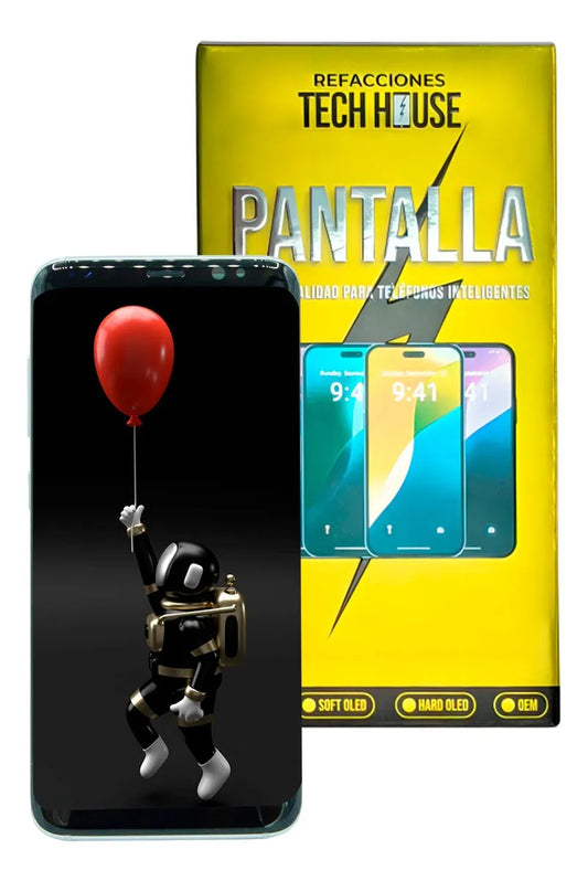 Pantalla con Marco compatible con Samsung S8 Super Amoled