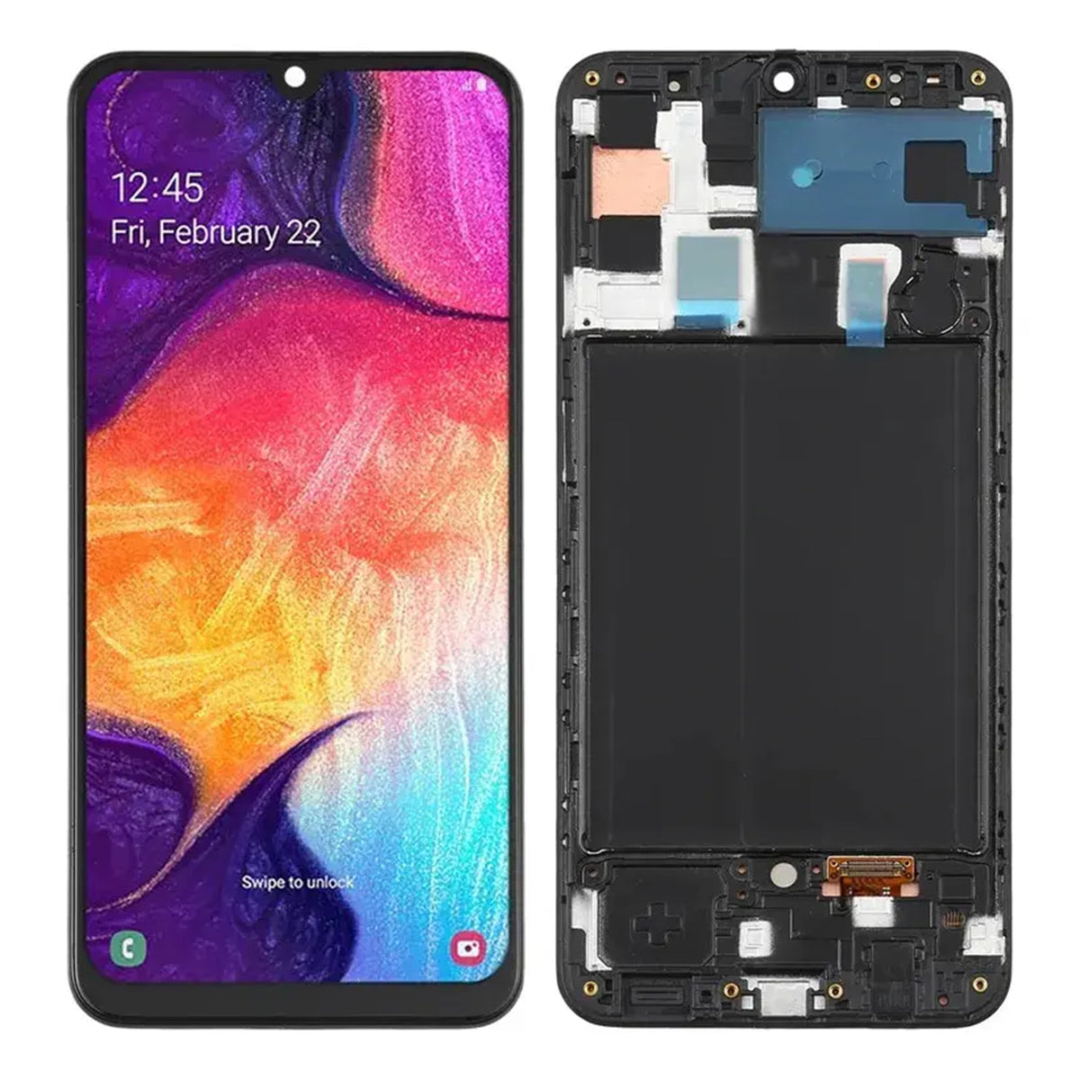 Pantalla con Marco compatible con Samsung Galaxy A50