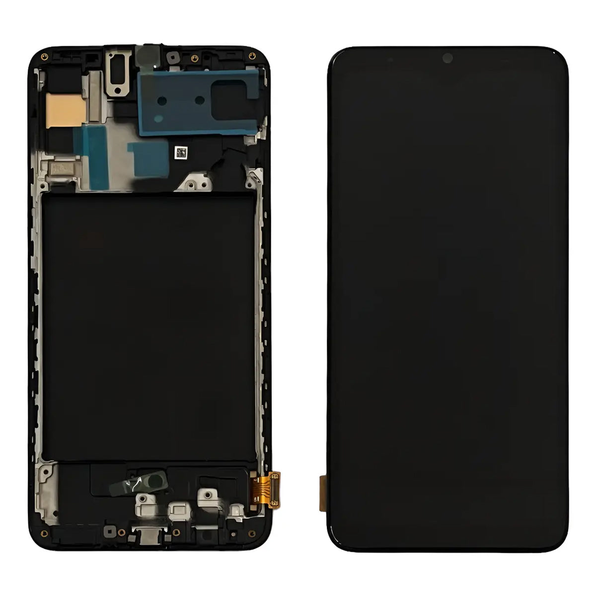 Pantalla con Marco compatible con Samsung Galaxy A70