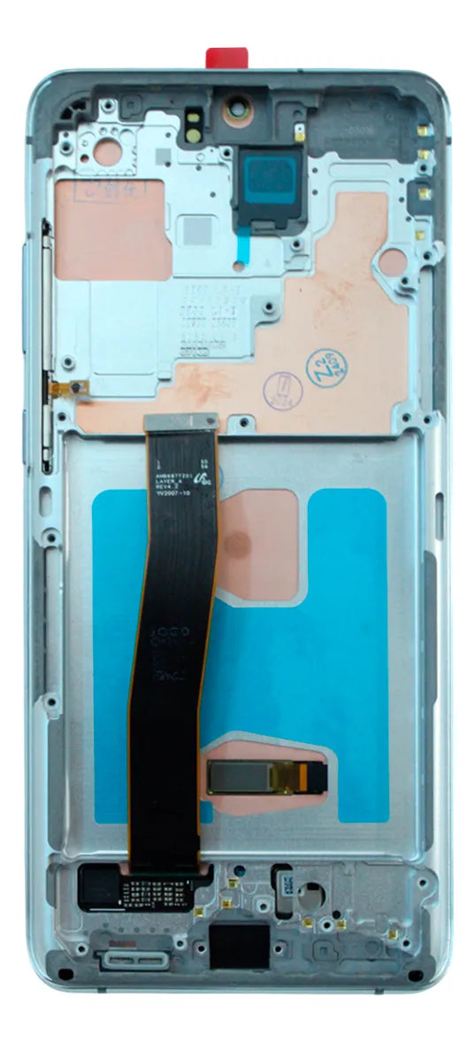Pantalla con Marco compatible con Samsung S20 Ultra 4G/5G