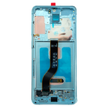 Pantalla con Marco compatible con Samsung S20 Plus G985 Amoled